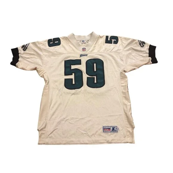 Starter Philadelphia Eagles Mike Mamula #59 NFL Pro Line Jersey Men's Size 52 - Picture 1 of 8